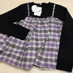 A21 新品女の子裏起毛トレーナー140