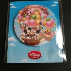 ディズニーストア 14th Anniversary 缶バッジ 非売品のサムネイル