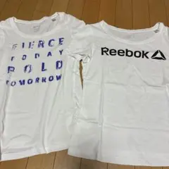 Reebok Tシャツ 2枚セット ホワイトのサムネイル
