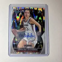 CAROLINE DUCHARME UCONN 直筆サイン　199枚限定