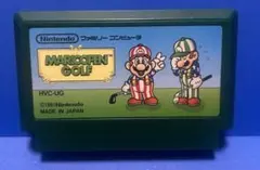 ファミリーコンピュータカセット　マリオオープンゴルフ