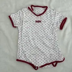 ハート柄ロンパース 50〜70cm