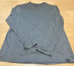 キャプリーンクールライトウェイト 長袖 L グレー パタゴニア