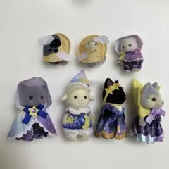シルバニアファミリー どきどきフレンズ -ミルキーウェイ7体セット