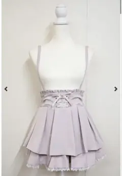 MARS mars フロントスピンドルスカパン ピンク