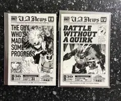 ヒロアカ 原画展 入場特典 爆轟 オールマイト2枚セット