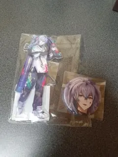 にじさんじ 星導ショウ アクリルスタンド 缶バッチ