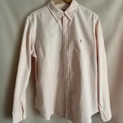 Ralph Lauren ピンク 長袖シャツ 7fメンズ