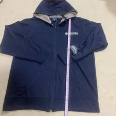 OUTDOOR PRODUCTS フルジップパーカー LL ネイビー