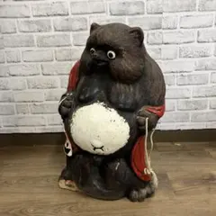 信楽焼 13号福狸 タヌキ たぬき 狸 高さ43㌢ - メルカリ