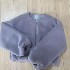 グローバルワーク160女の子ボアアウターコート