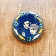 ハウル　刺繍ブローチ