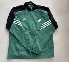 adidas ナイロンジャケット 緑/黒
