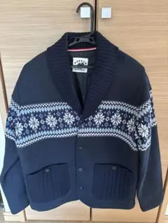PAGELO雪の結晶柄 ニットカーディガンのサムネイル