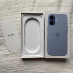 【美品】【空箱】Apple iPhone17 ミストブルー　空き箱