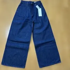 upper hights インディゴデニムワイドジーンズ　定価23,100円