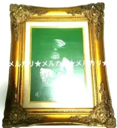 金運招福 金 銀 大黒天 24K GP 額装 レリーフ 縁起物 開運 インテリア