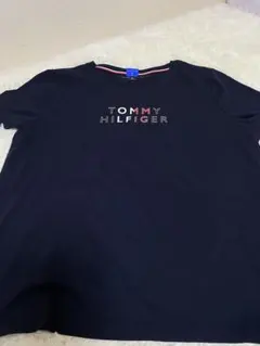 TOMMY HILFIGER ロゴ Tシャツ ネイビー Lのサムネイル