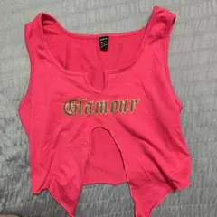 SHEIN ピンク タンクトップ Mサイズ