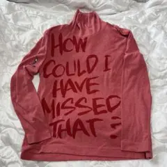 SWAMP TOUR 長袖 Tシャツ ピンク