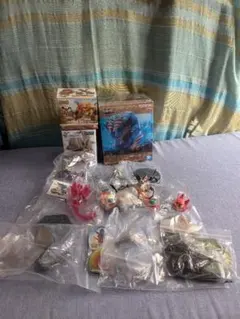 モンハン オオナヅチ·ババコンガ ケチャワチャ亜種·ゲリョス·リオレウスパペット