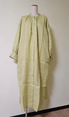 URBAN RESEARCH DOORS　リネン100% ロングワンピース