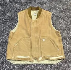 Carhartt（USA規格）オーバーサイズ ダック ベスト ワークベスト（M