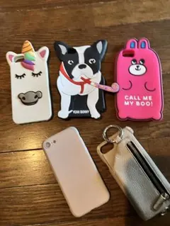 iPhone SEキャラクターケース 可愛い美品