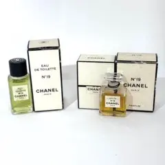 未開栓 シャネル N°19 オードトワレ 19ml パルファム 7ml 香水