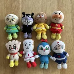 アンパンマン　ぬいぐるみ8体セット