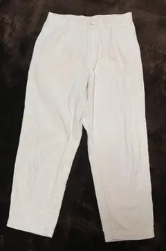GUコーデュロイワイドパンツ