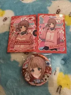 プロセカ　メロパレ　望月穂波　ホログラム缶バッジ　トレーディングカード　レア