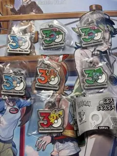 pokemon ポケモン 3周年記念キーホルダー 7個セット
