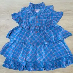 鴨*子様 メゾピアノ 140センチ フリルノースリーブのサムネイル