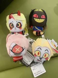 ハズビン・ホテルへようこそ ぬいぐるみ　vol.4 全4種セット　マスコット