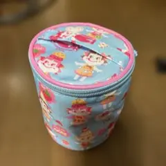 후지야 Milky 페코짱 원통형 파우치 라이트 블루 버니티 FUJIYA