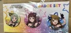 アイドルマスター ミリオンライブ！　缶バッジセット 田中琴葉、所恵美、島原エレナ