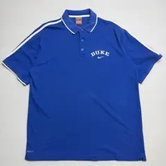 NIKE DUKE ブルーデビルズ ポロシャツ ブルー 062918のサムネイル