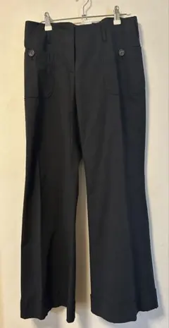 Theory セオリー　ワイドパンツ　スラックス黒サイズ2日本製