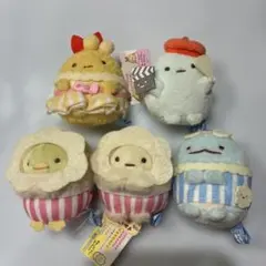 すみっコぐらし あそびスタジオ 手のりぬいぐるみ 6種コンプリート