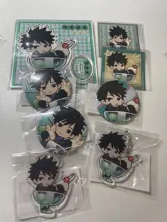 呪術廻戦 伏黒恵 まるくじ ちゃぽんっ 缶バッジ アクスタ アクキー