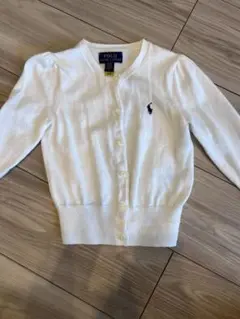 Polo Ralph Lauren ホワイトカーディガン