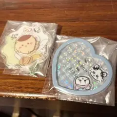 ちいかわ きゃらシャカチャームグミ くりまんじゅう モモンガ 古本屋 カニちゃん