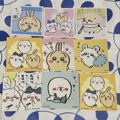 ちいかわ ステッカー ノベルティ うさぎ スッキリ目