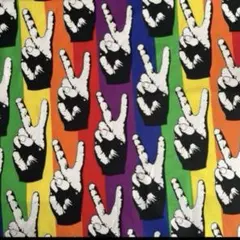 ALEXANDER HENRY 　PEACE OUT PRIDE 生地　ハギレ