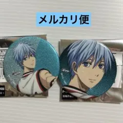 黒子のバスケ　黒子テツヤ グリッター缶バッジ　戦う背中