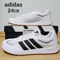 ★【8348】【新品】箱なし　24㎝　アディダス スニーカー　テンソー スイッチ