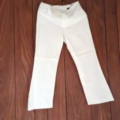 michel klein　パンツ　白　サイズ38　レディース