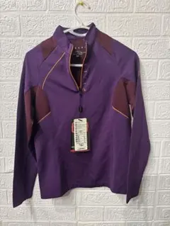 未使用】MILLET ミレー 長袖　レディース　ハーフジップ　登山　パープル