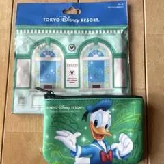 ディズニー ドナルド ポーチ